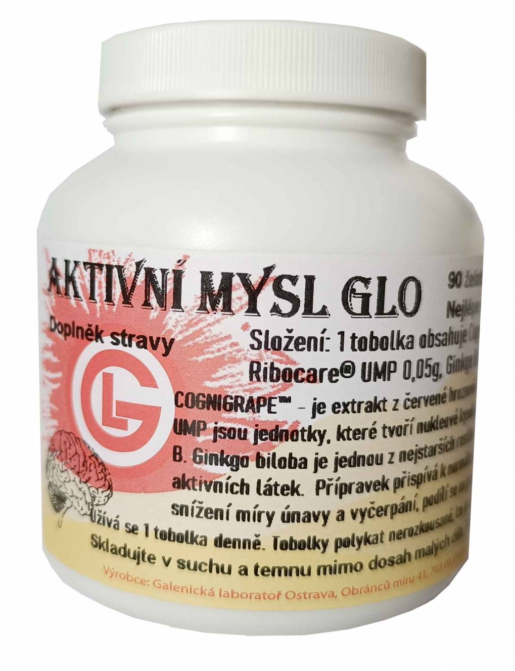 Aktivní mysl image Aktivní mysl Vitamíny a doplňky stravy: Aktivní mysl GLO